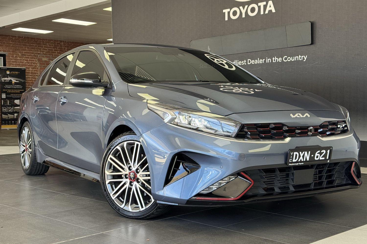 2022 Kia Cerato GT in Blue