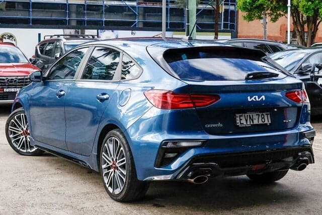 2022 Kia Cerato GT in Blue