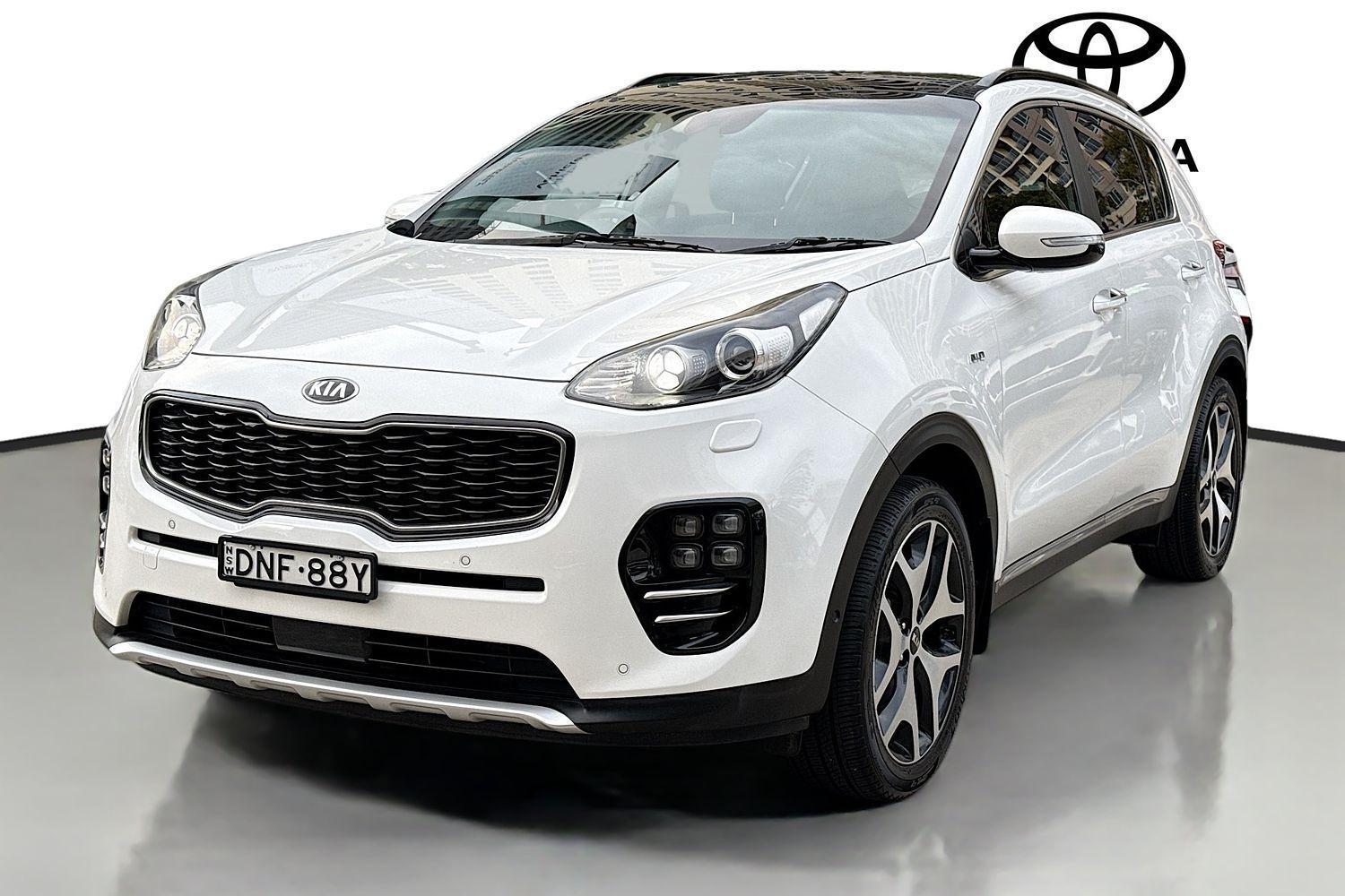 2017 Kia Sportage GT-Line in White