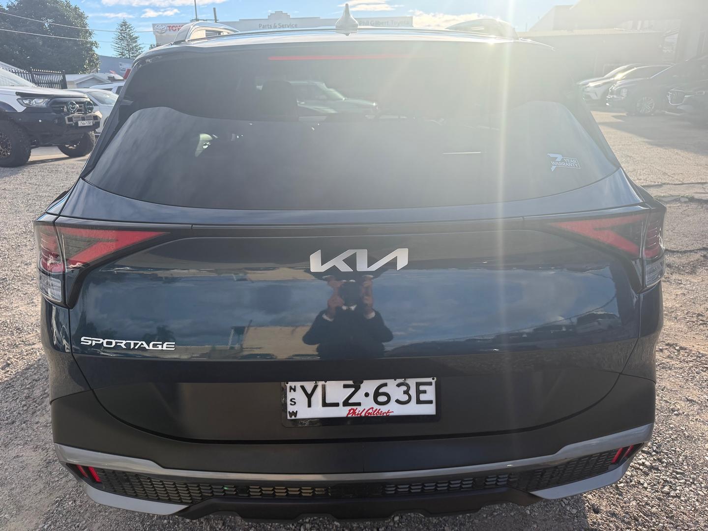 2022 Kia Sportage SX+ in Blue