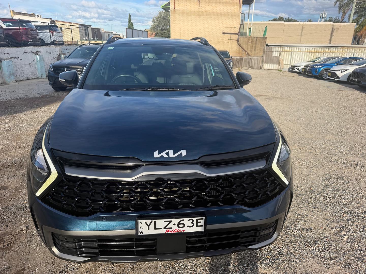 2022 Kia Sportage SX+ in Blue