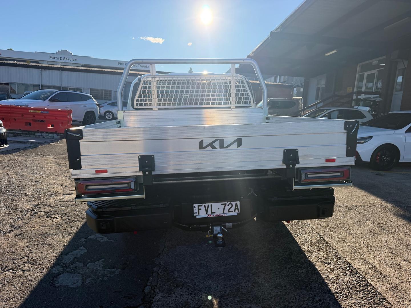 2025 Kia Tasman S in Clear White (Ud)