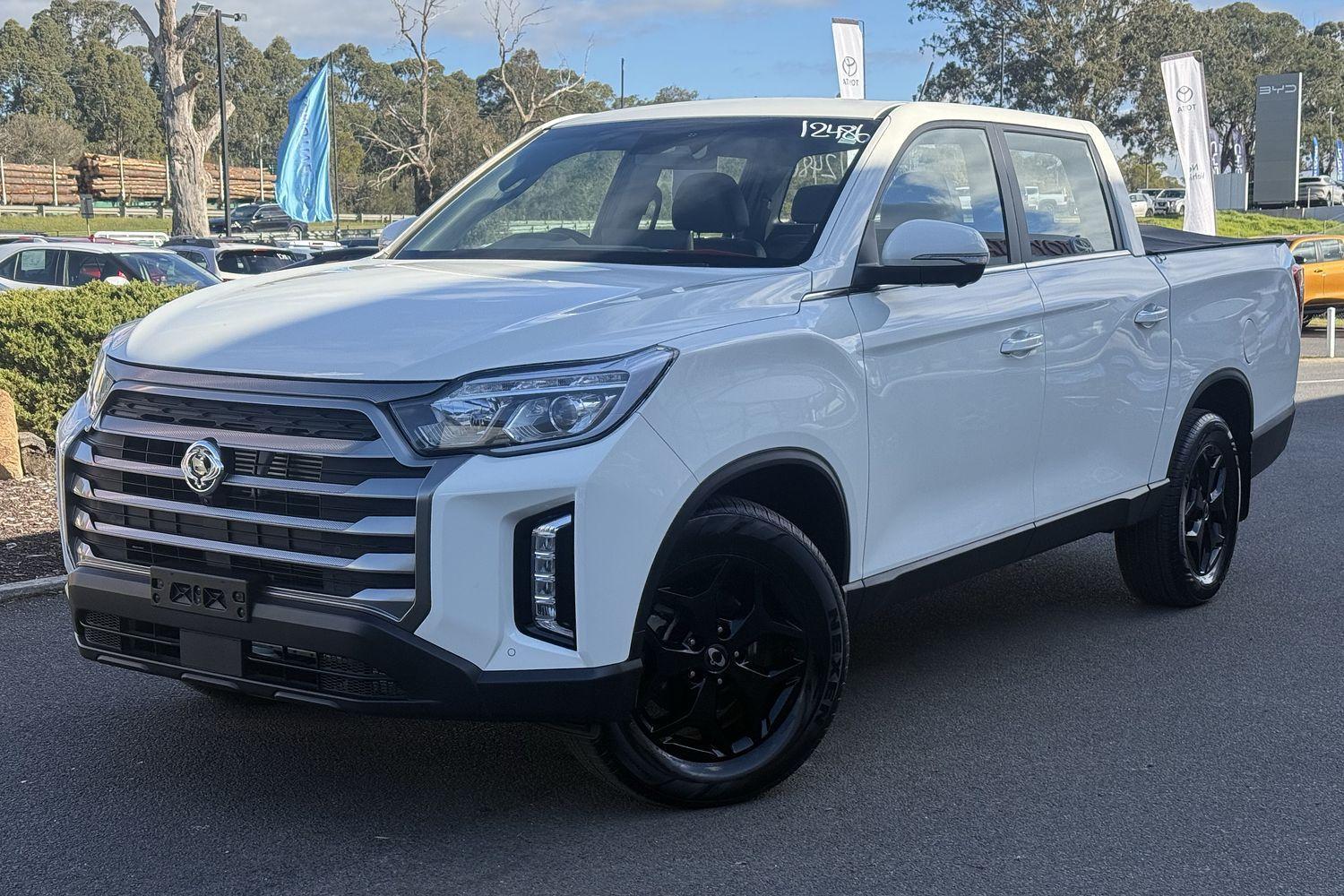 2024 SsangYong Musso Ultimate Luxury in Grand White