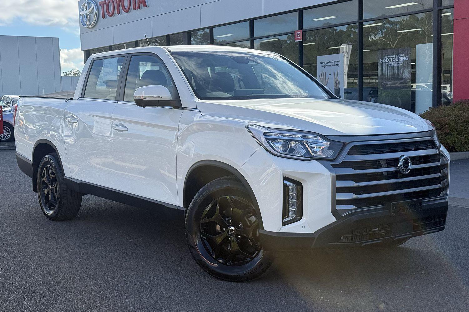 2024 SsangYong Musso Ultimate Luxury in Grand White