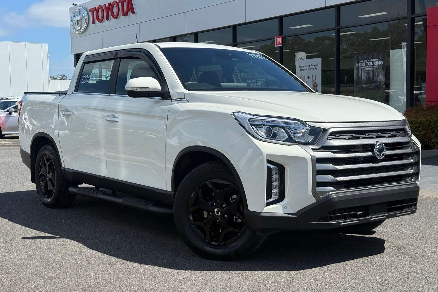 2024 SsangYong Musso Ultimate Luxury in Grand White
