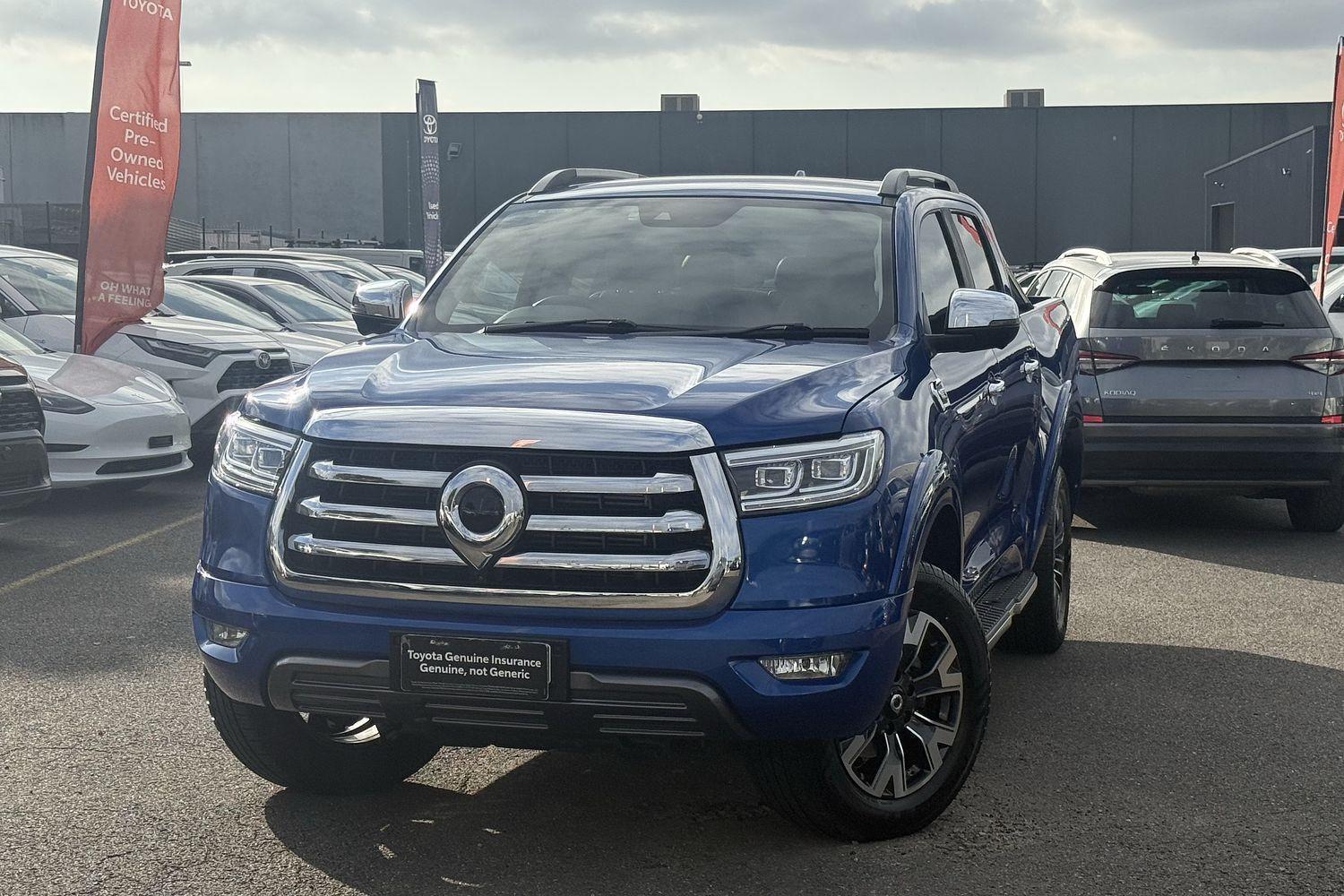 2022 GWM Ute Cannon-X in Blue
