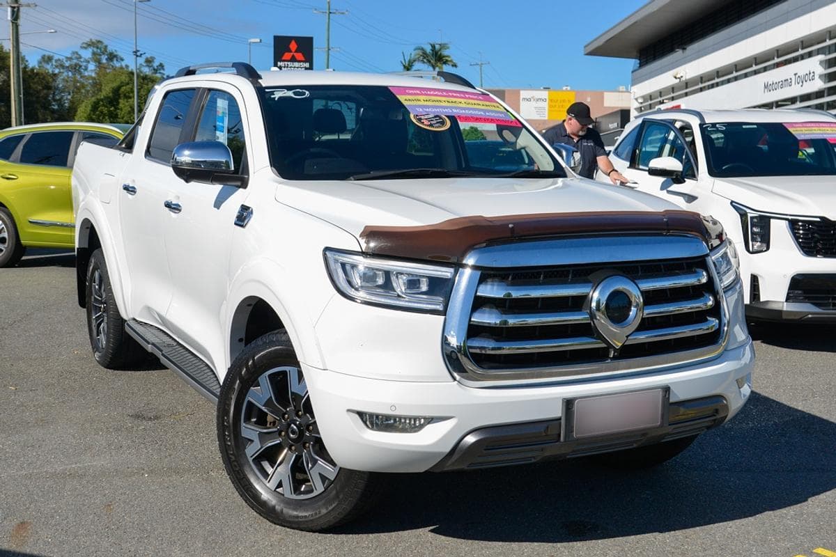 2021 GWM Ute Cannon-L in White
