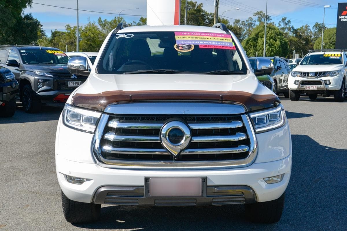 2021 GWM Ute Cannon-L in White