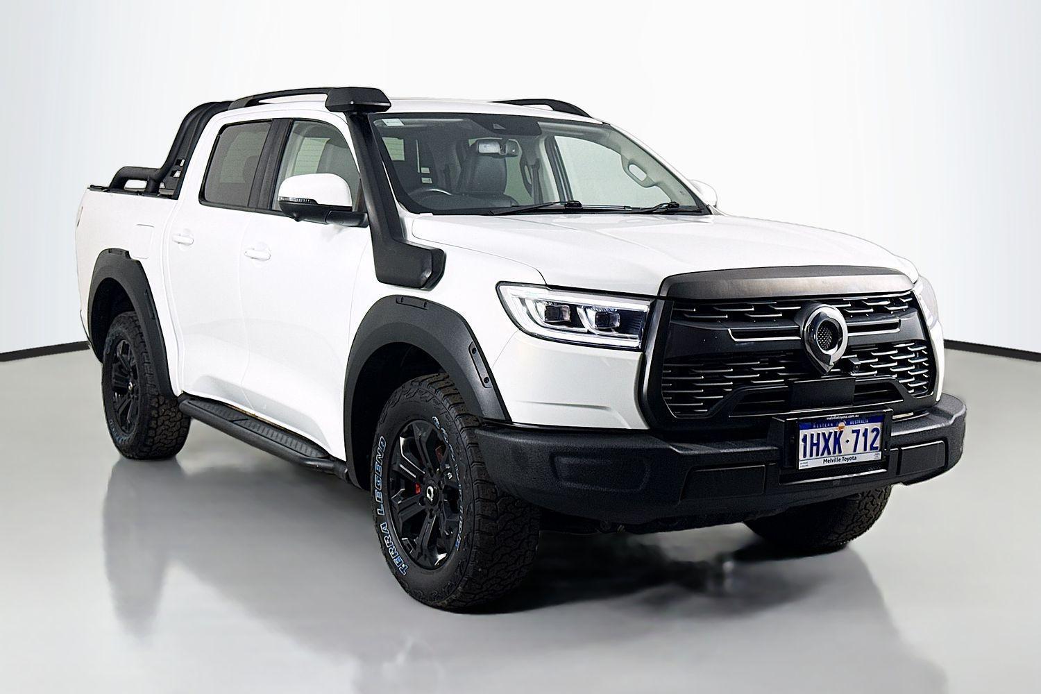 2022 GWM Ute Cannon XSR in White