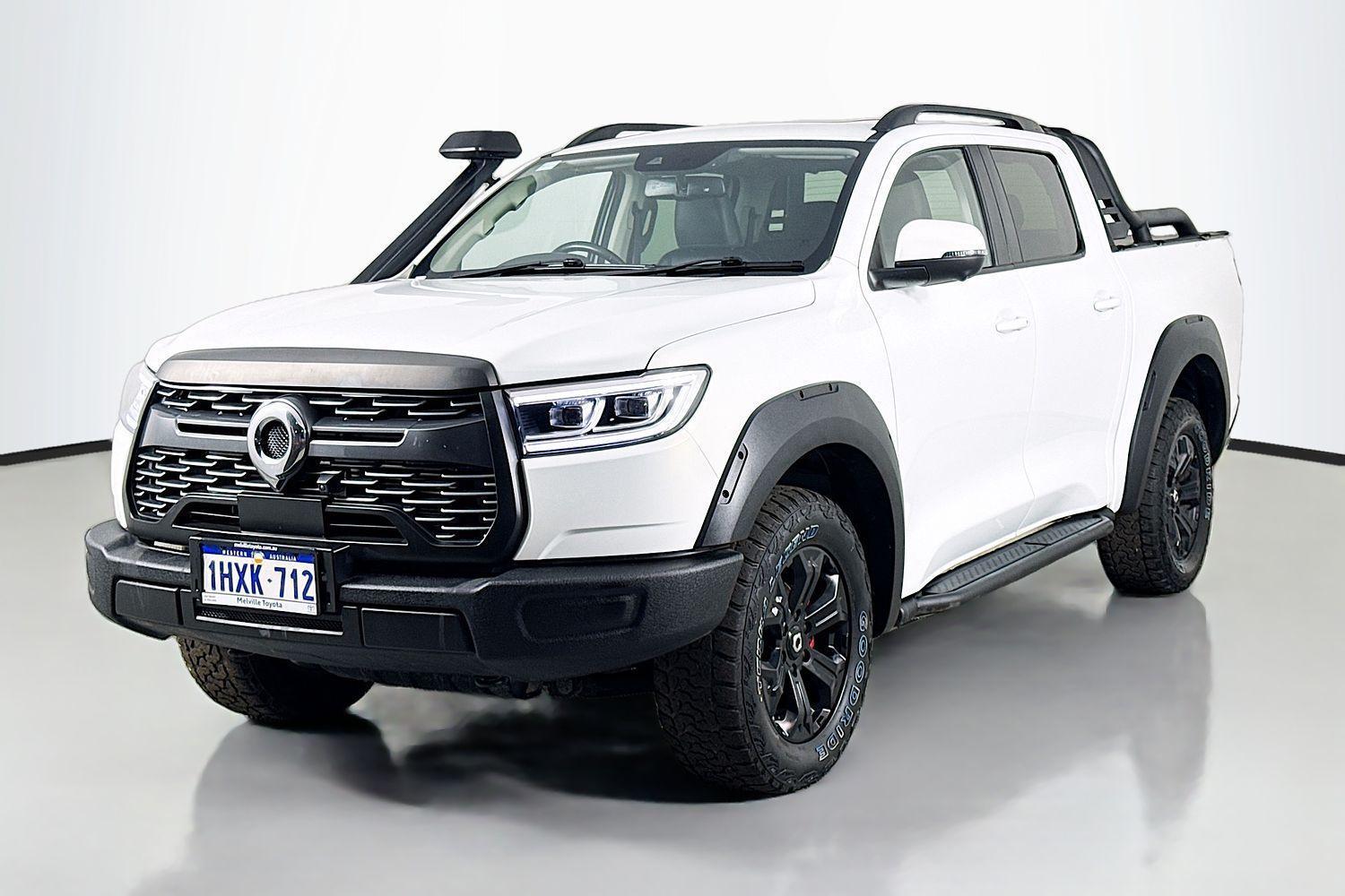 2022 GWM Ute Cannon XSR in White