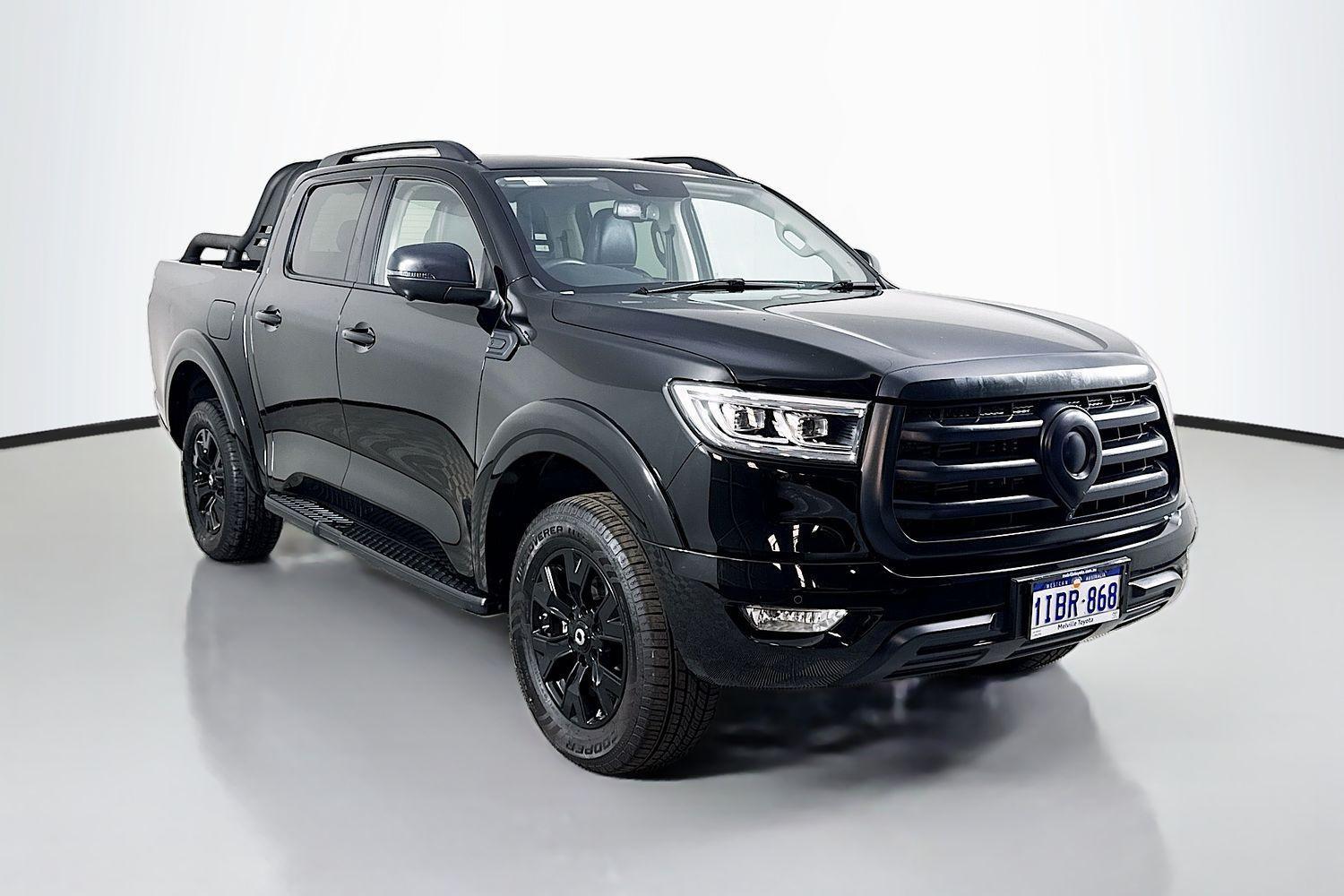2023 GWM Ute Cannon Vanta in Black