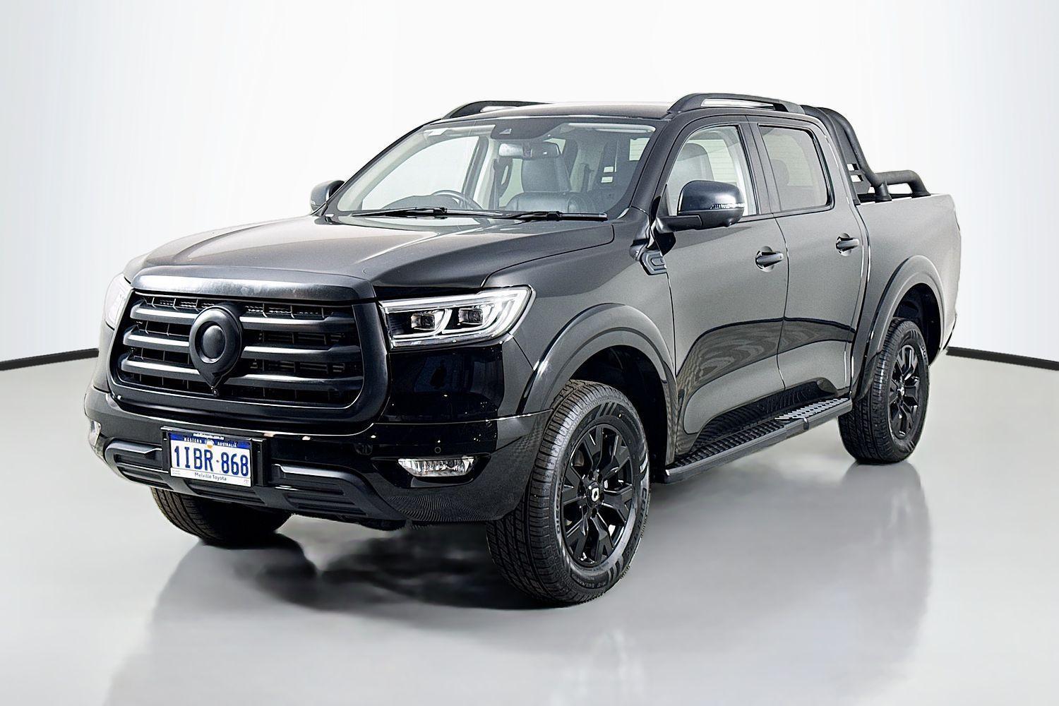 2023 GWM Ute Cannon Vanta in Black