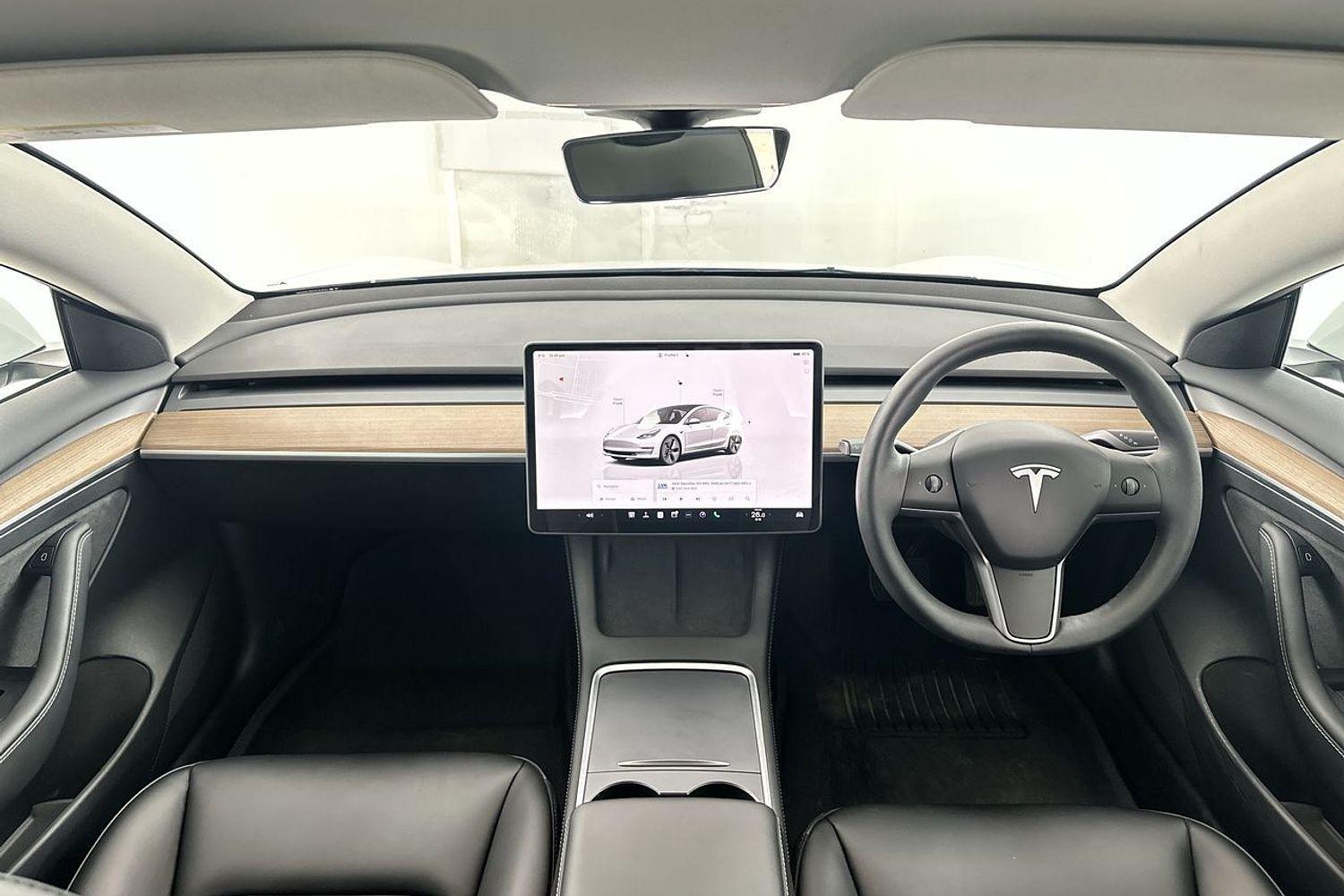 2023 Tesla Model 3 Rear-Wheel Drive in White