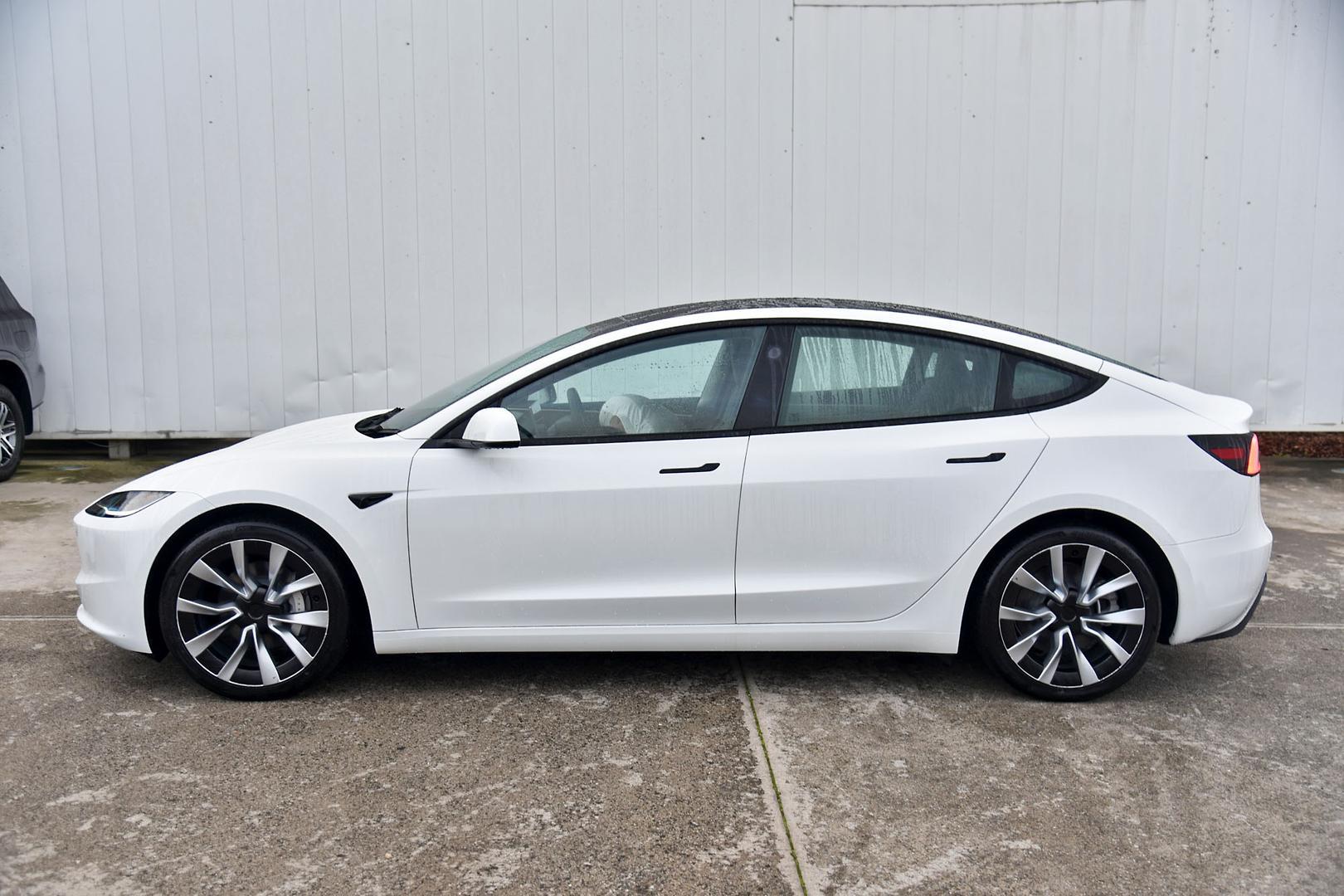 2023 Tesla Model 3 Rear-Wheel Drive in White