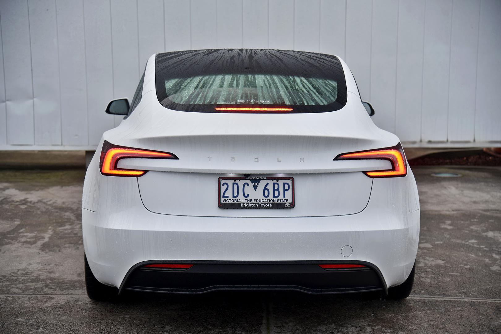 2023 Tesla Model 3 Rear-Wheel Drive in White