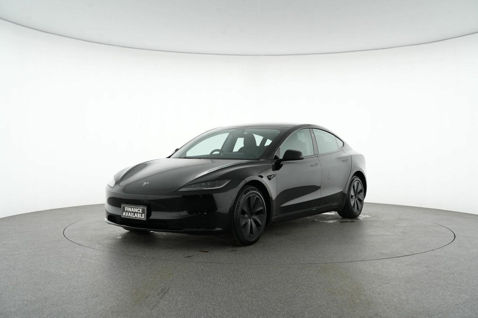 2024 Tesla Model 3 Rear-Wheel Drive in Black