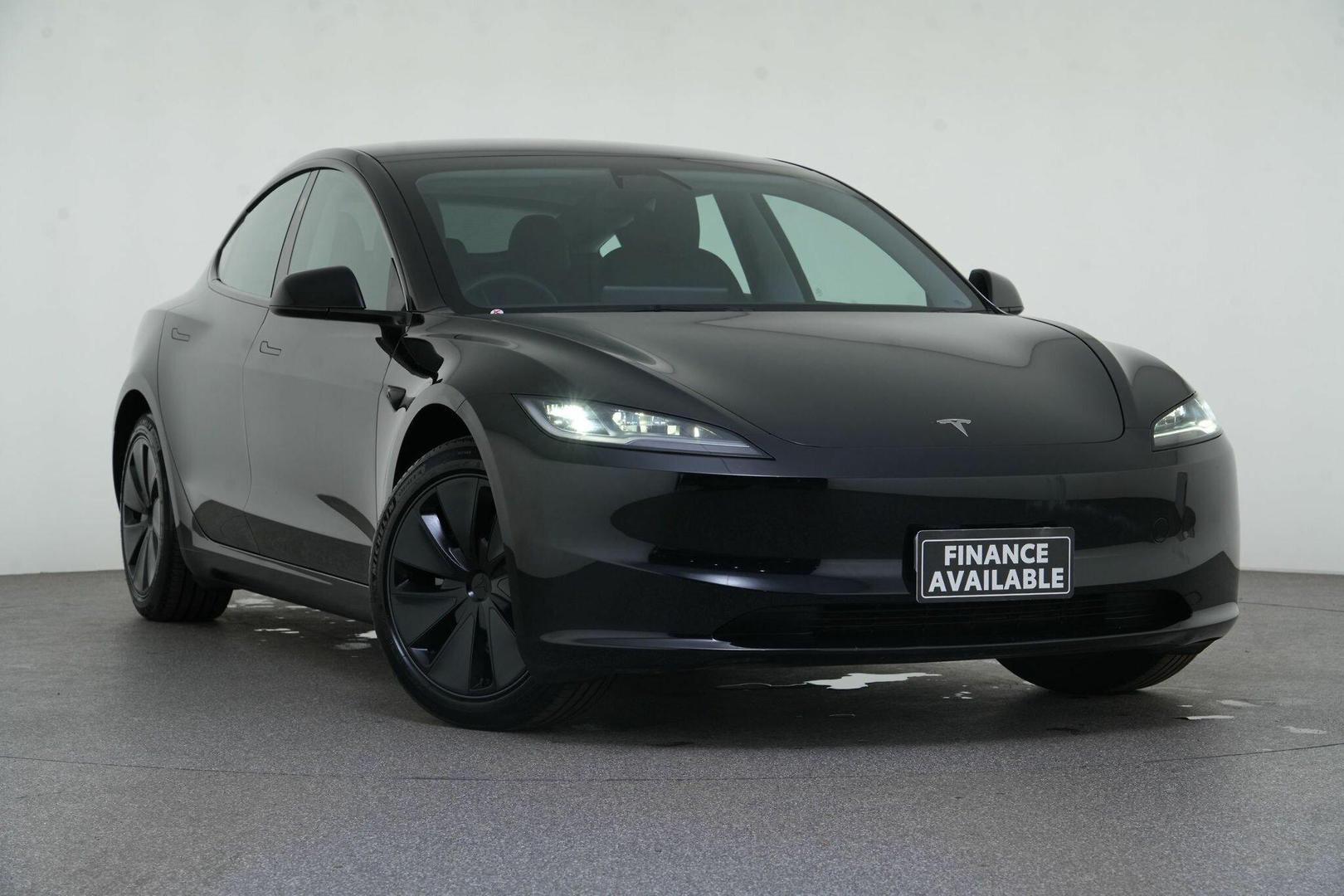 2024 Tesla Model 3 Rear-Wheel Drive in Black