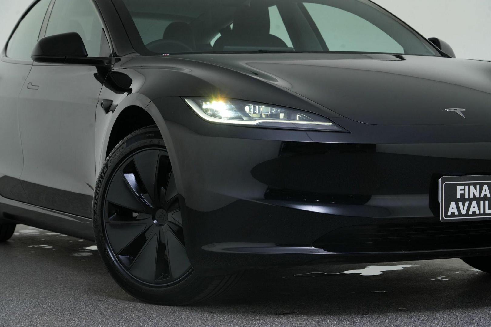 2024 Tesla Model 3 Rear-Wheel Drive in Black