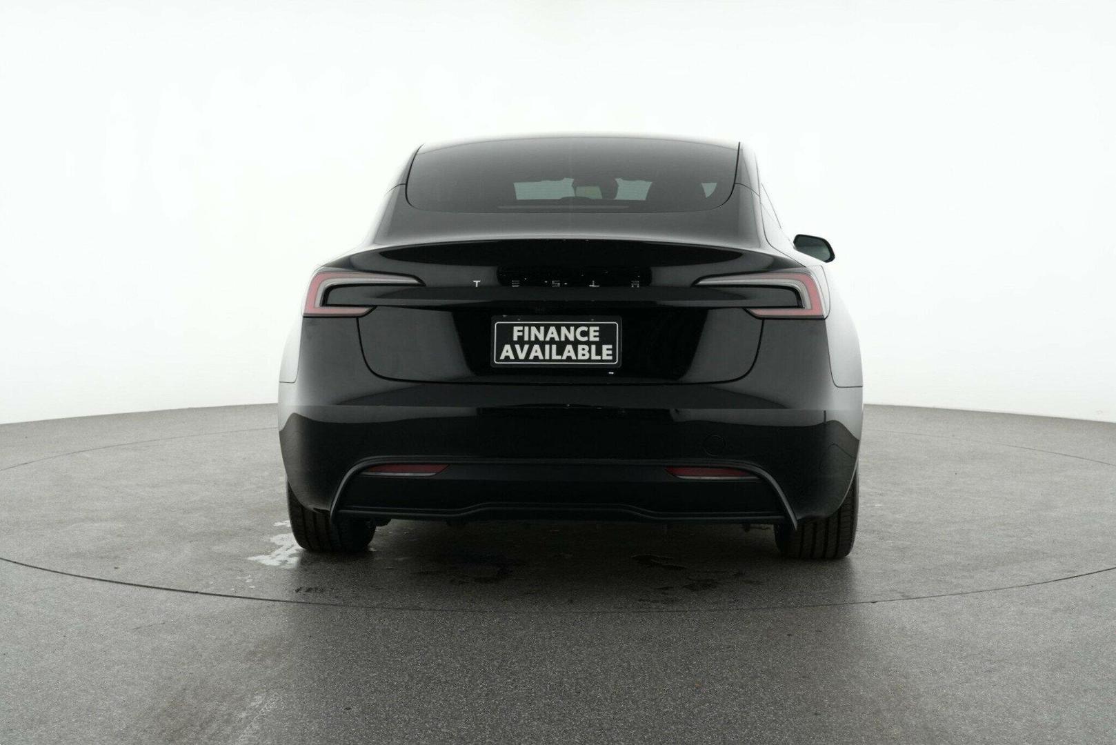 2024 Tesla Model 3 Rear-Wheel Drive in Black