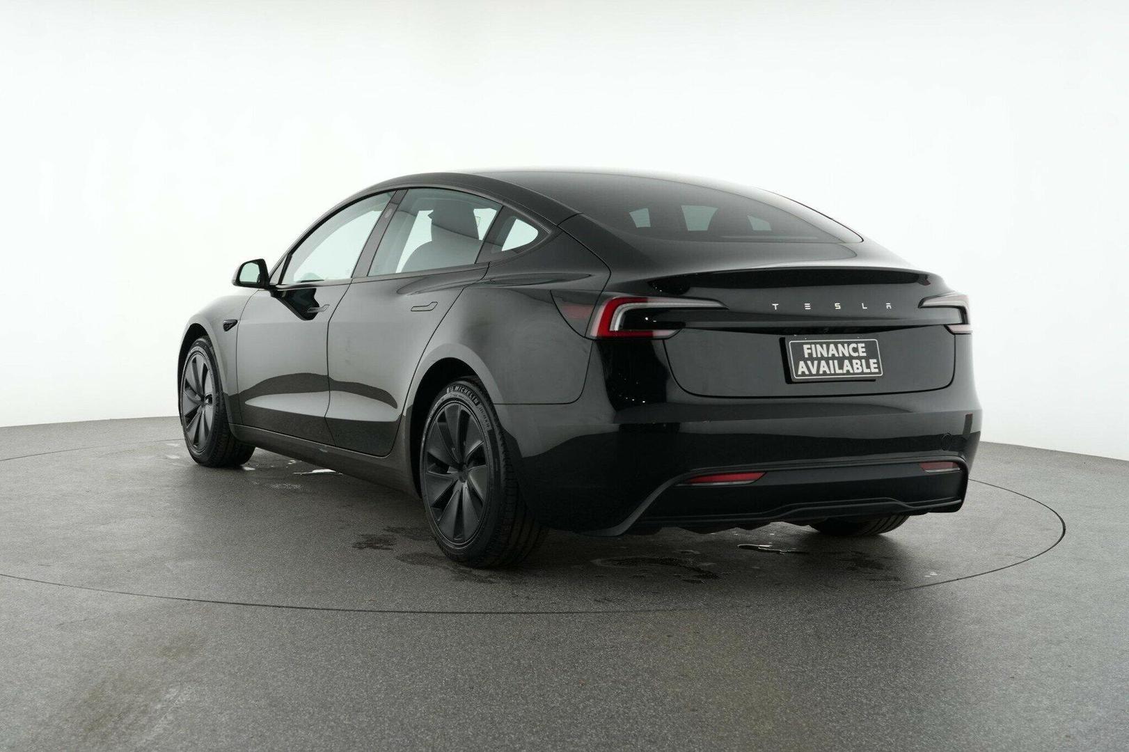 2024 Tesla Model 3 Rear-Wheel Drive in Black