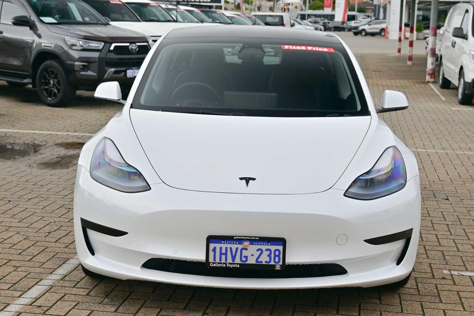 2023 Tesla Model 3 Rear-Wheel Drive in White