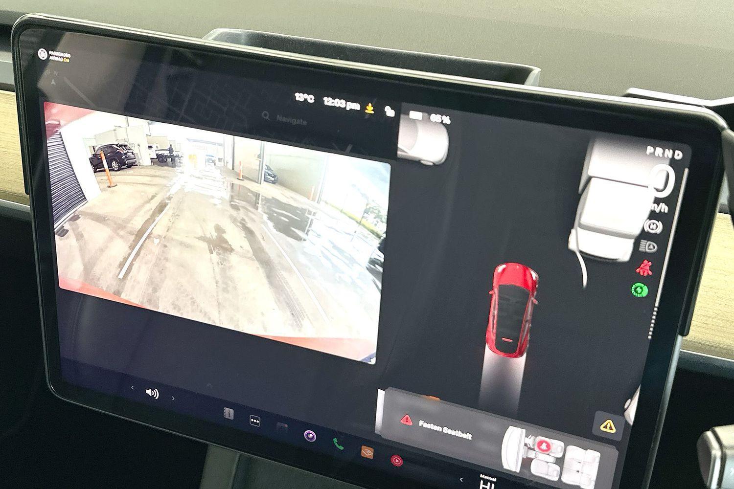 2023 Tesla Model Y Rear-Wheel Drive in Red