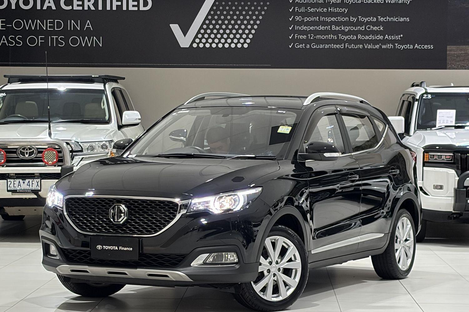 2022 MG ZS Excite in Black
