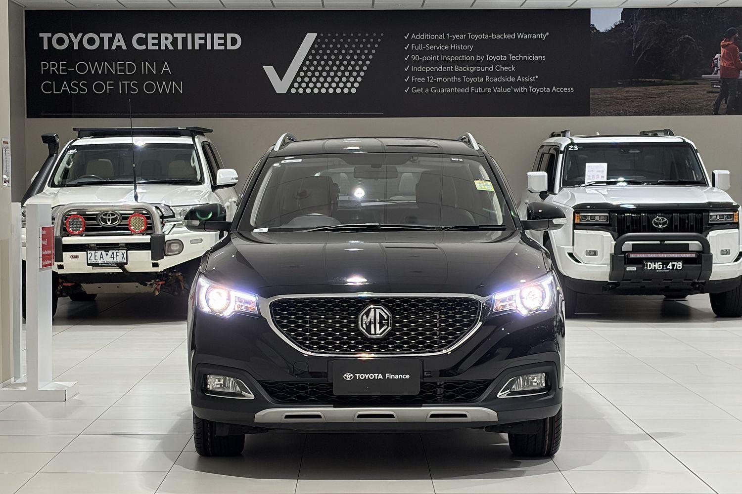 2022 MG ZS Excite in Black