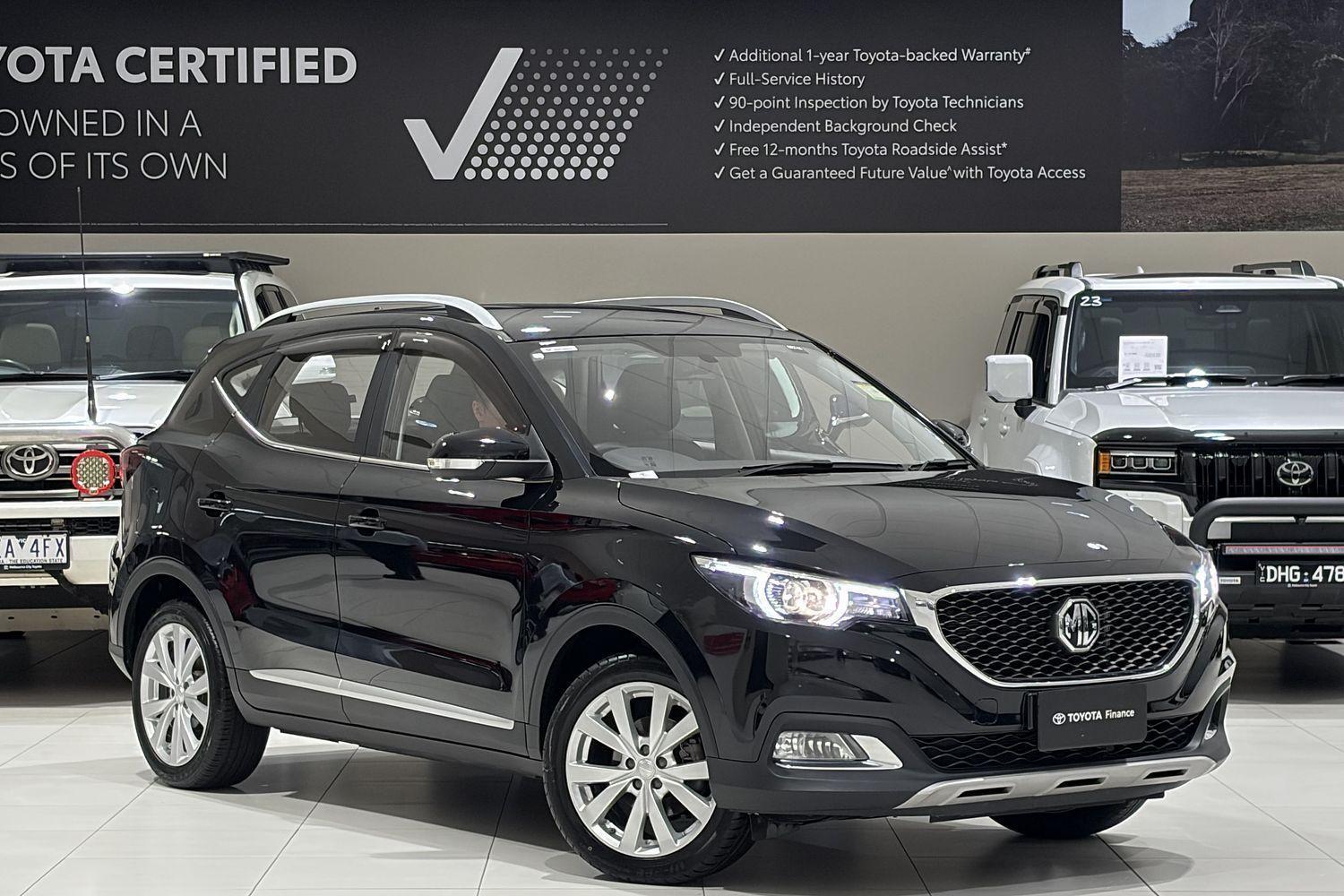2022 MG ZS Excite in Black