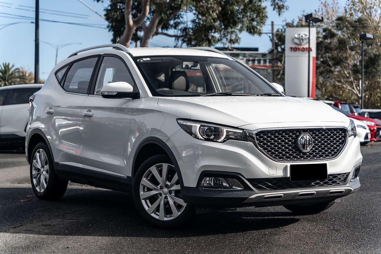 2022 MG ZS Excite in White