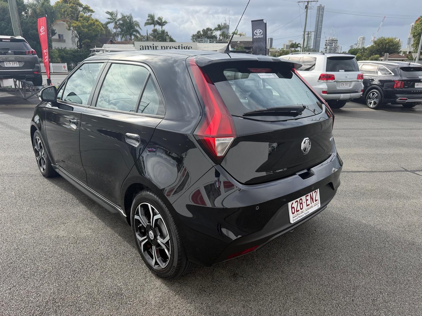 2022 MG MG3 Excite in Black