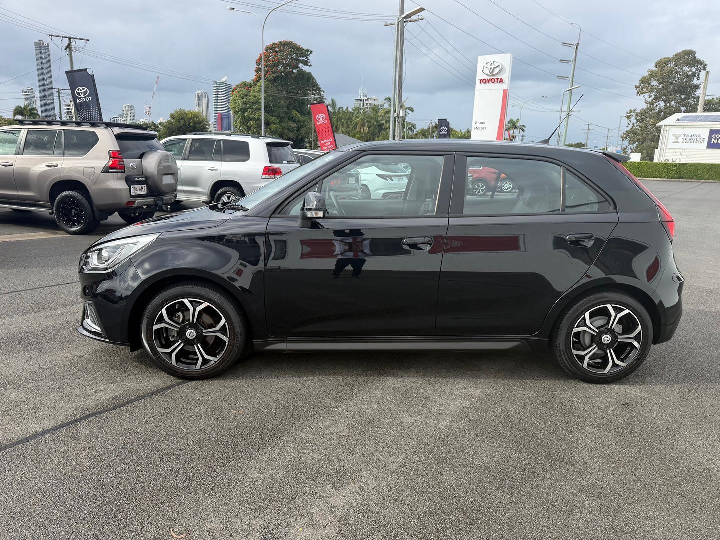 2022 MG MG3 Excite in Black