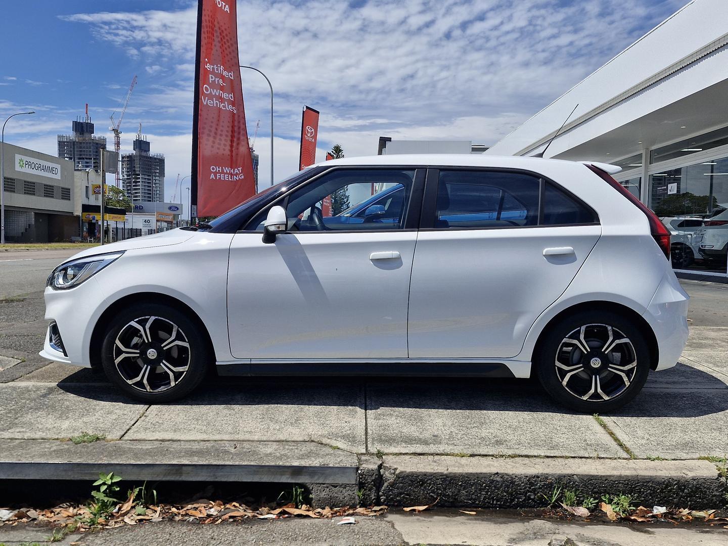 2023 MG MG3 Excite in White
