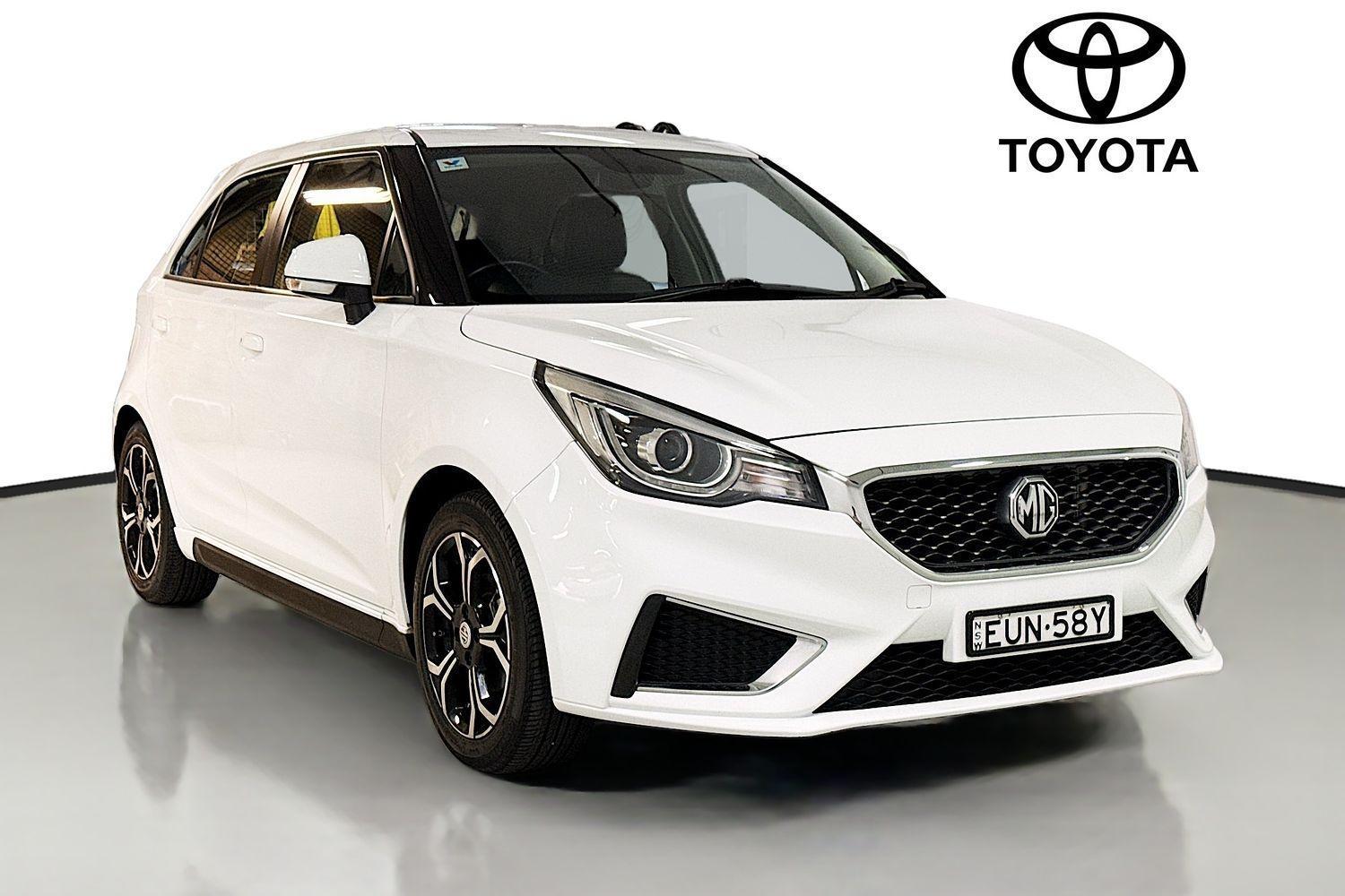 2022 MG MG3 Excite in White
