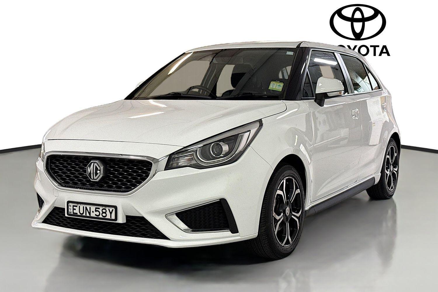 2022 MG MG3 Excite in White
