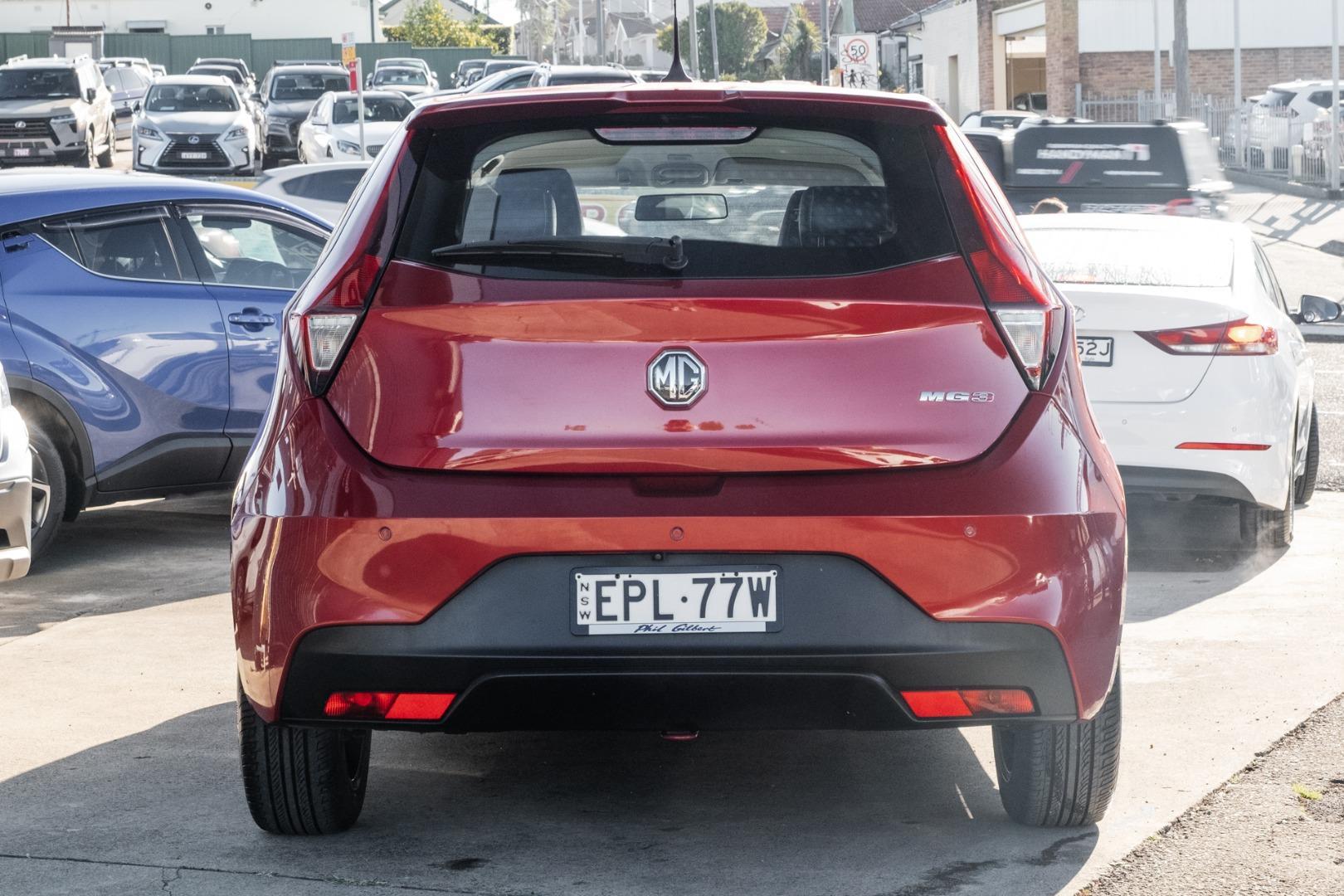 2021 MG MG3 Excite in Red