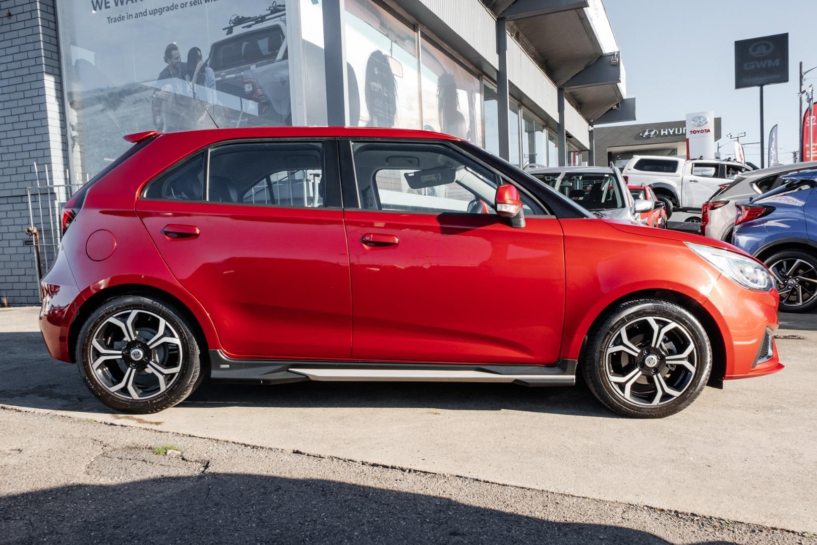 2021 MG MG3 Excite in Red