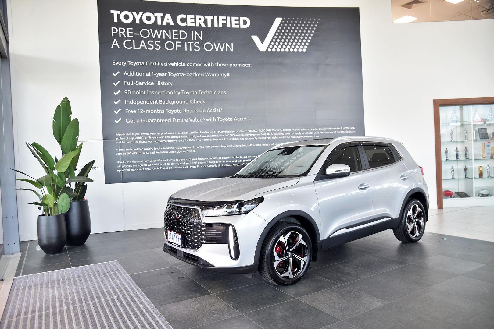 2025 Chery Tiggo 4 Pro Ultimate in Star Silver