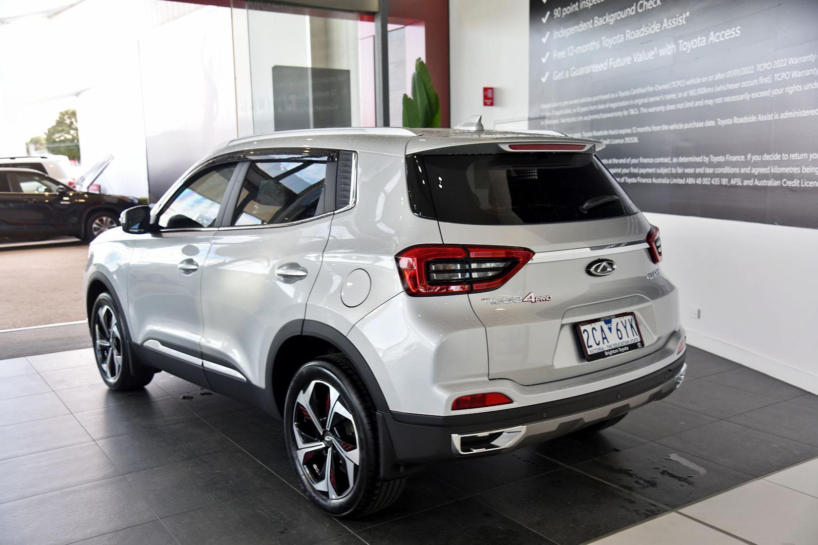 2025 Chery Tiggo 4 Pro Ultimate in Star Silver