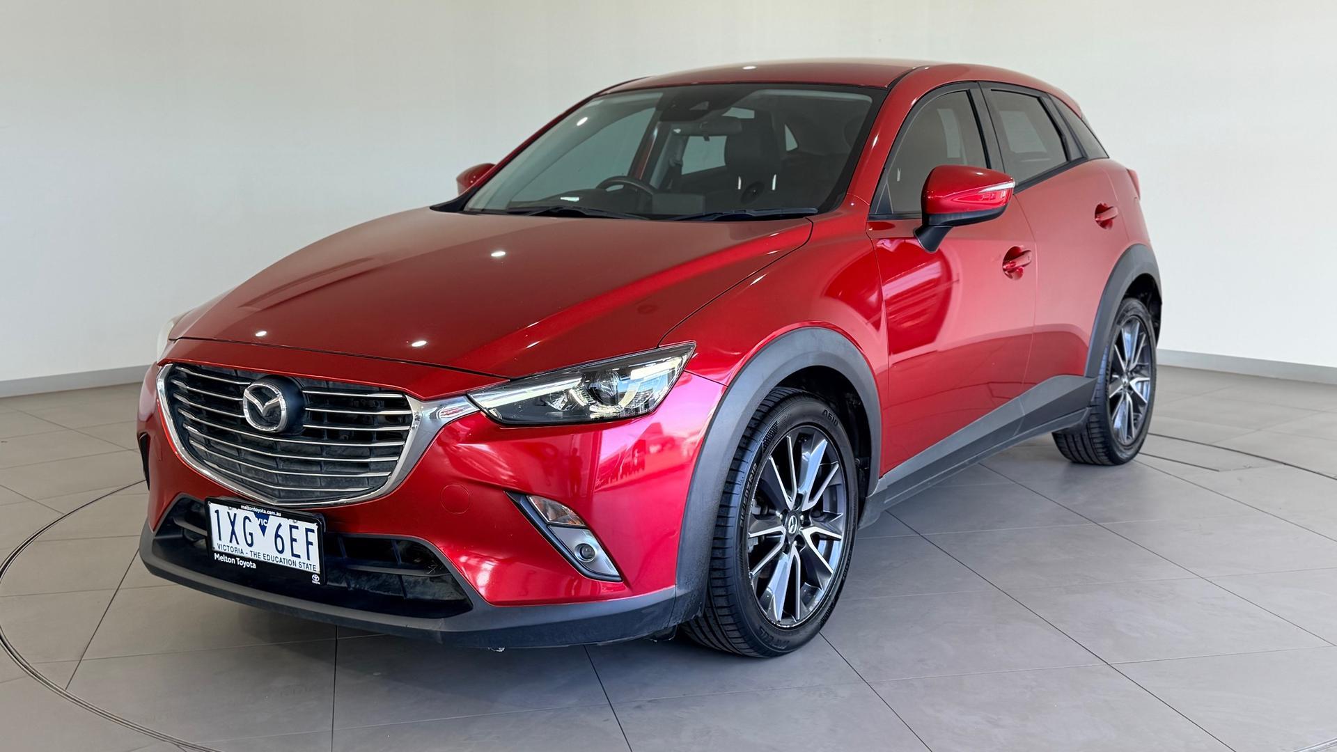 2017 Mazda CX-3 sTouring in Red