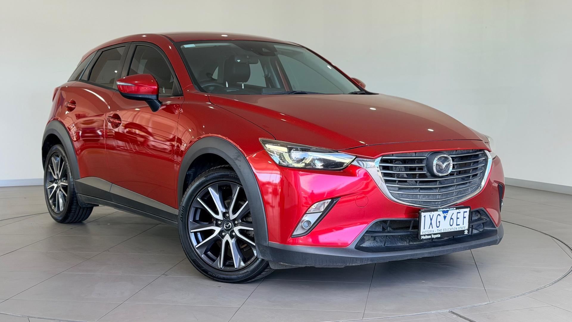 2017 Mazda CX-3 sTouring in Red