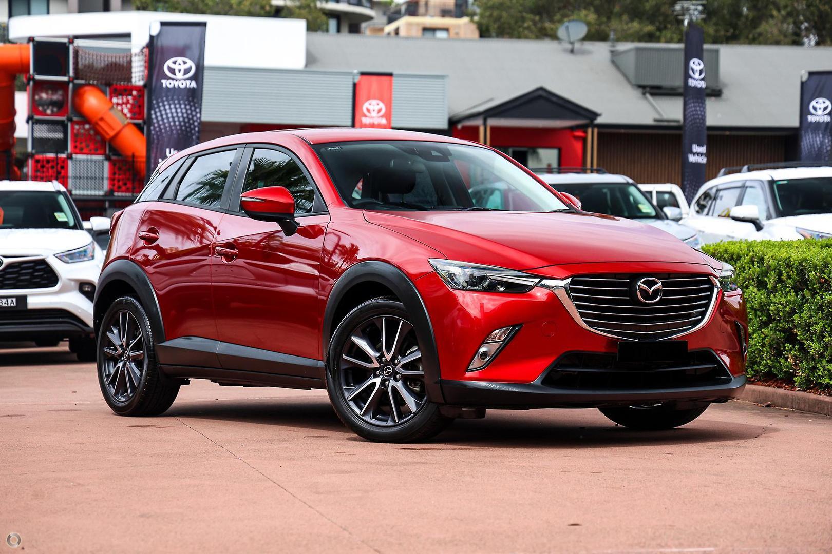 2017 Mazda CX-3 sTouring in Red