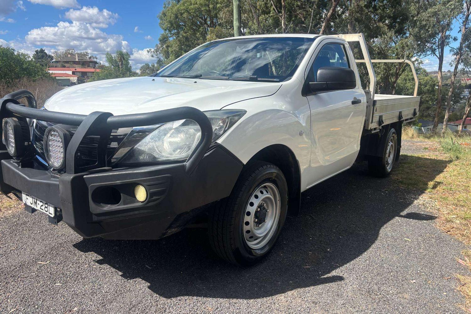 2018 Mazda BT-50 XT in Cool White