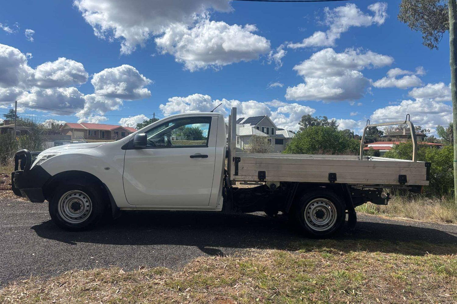 2018 Mazda BT-50 XT in Cool White
