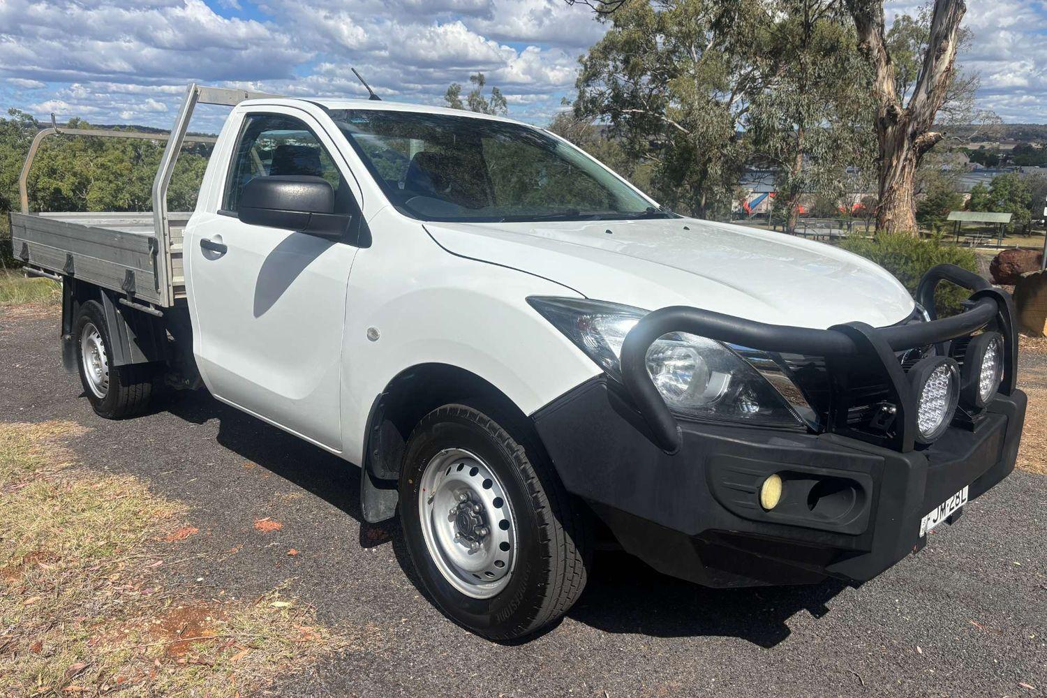2018 Mazda BT-50 XT in Cool White