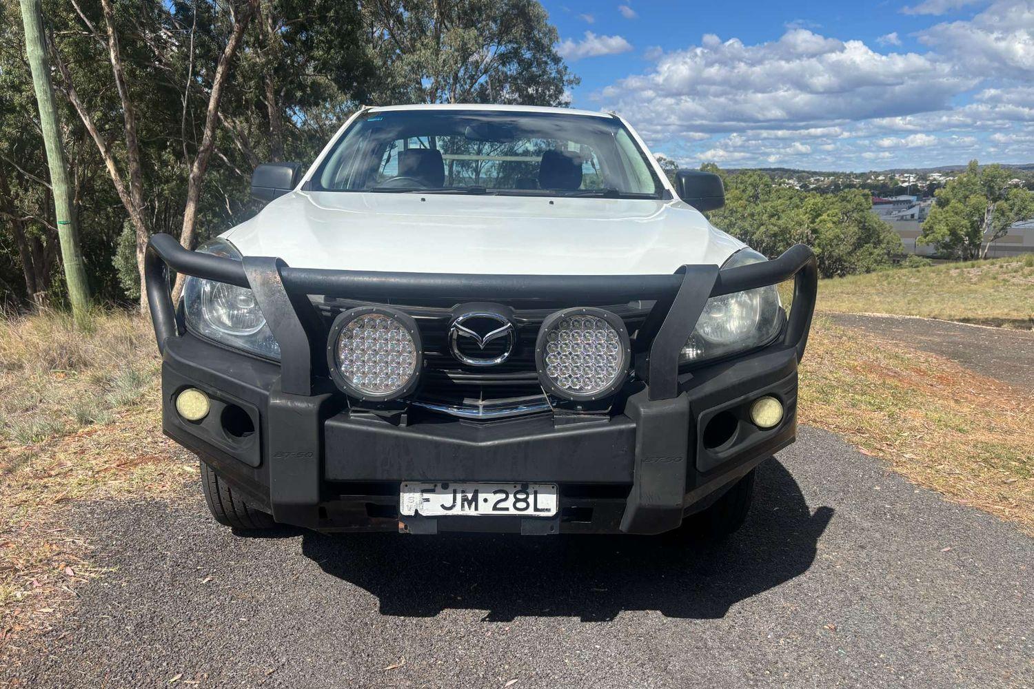 2018 Mazda BT-50 XT in Cool White