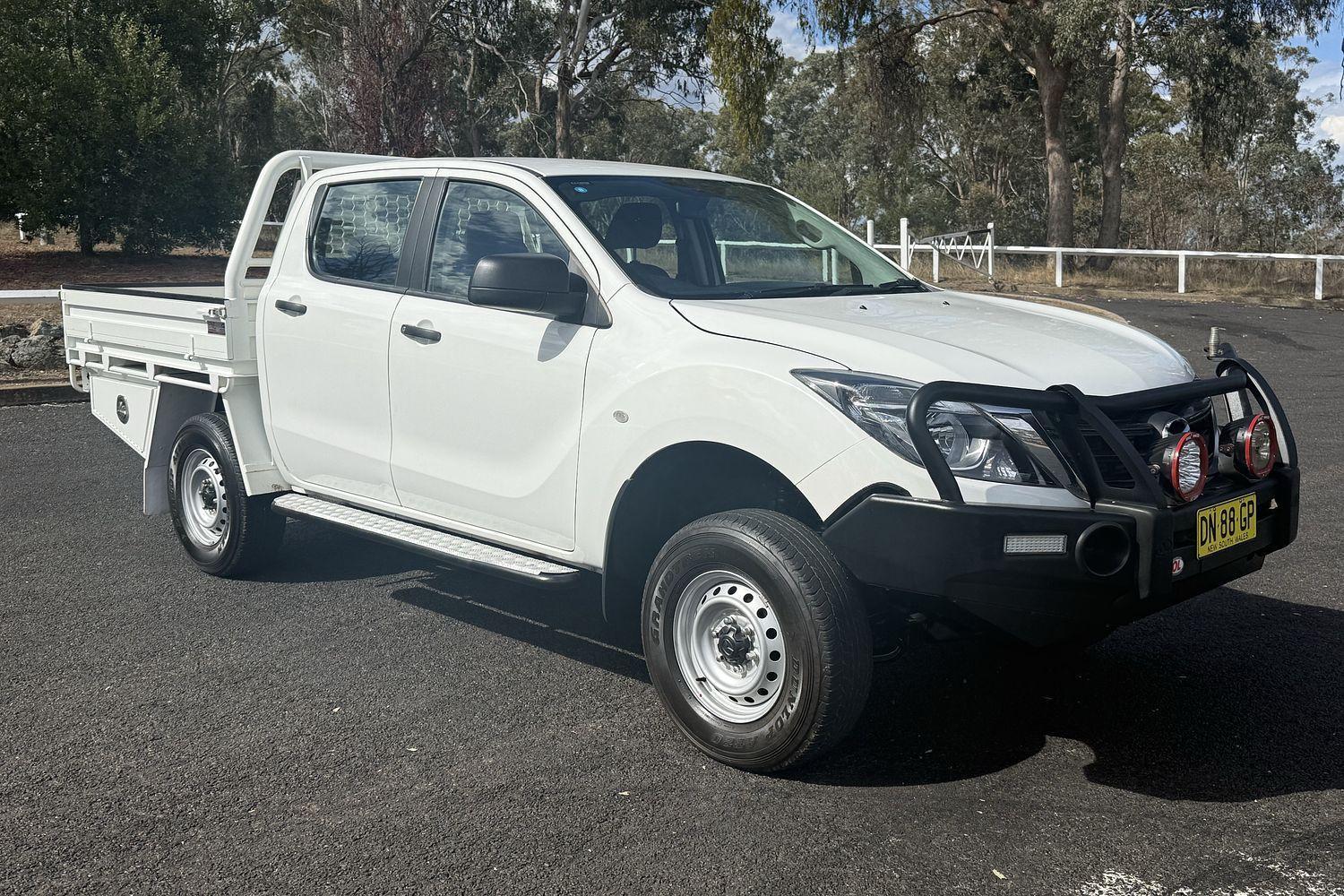 2019 Mazda BT-50 XT in White