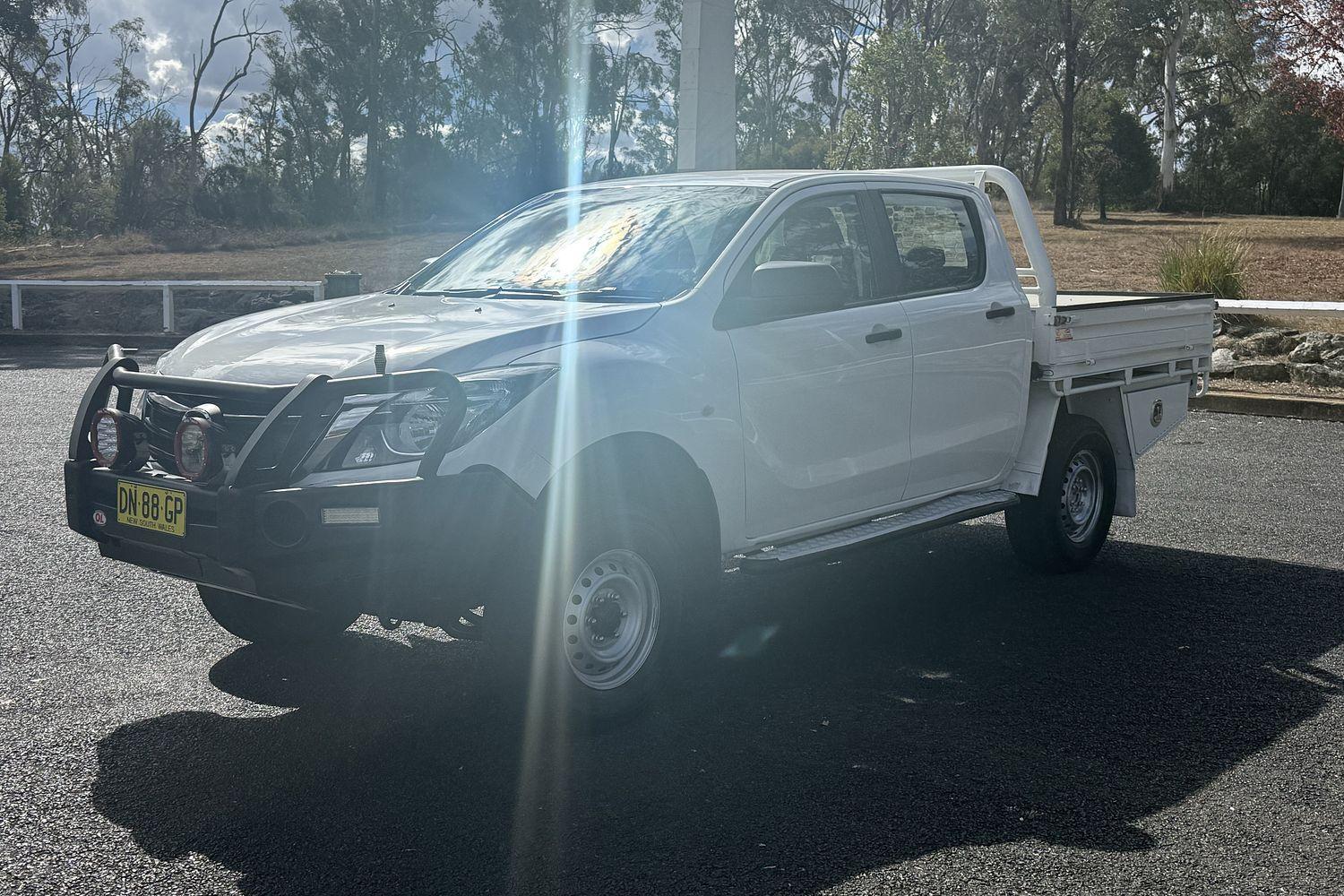 2019 Mazda BT-50 XT in White