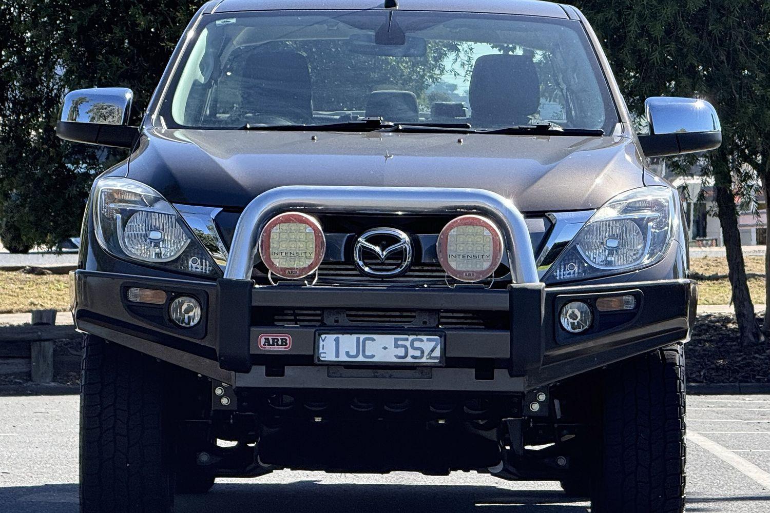 2017 Mazda BT-50 XTR in Amazon Grey