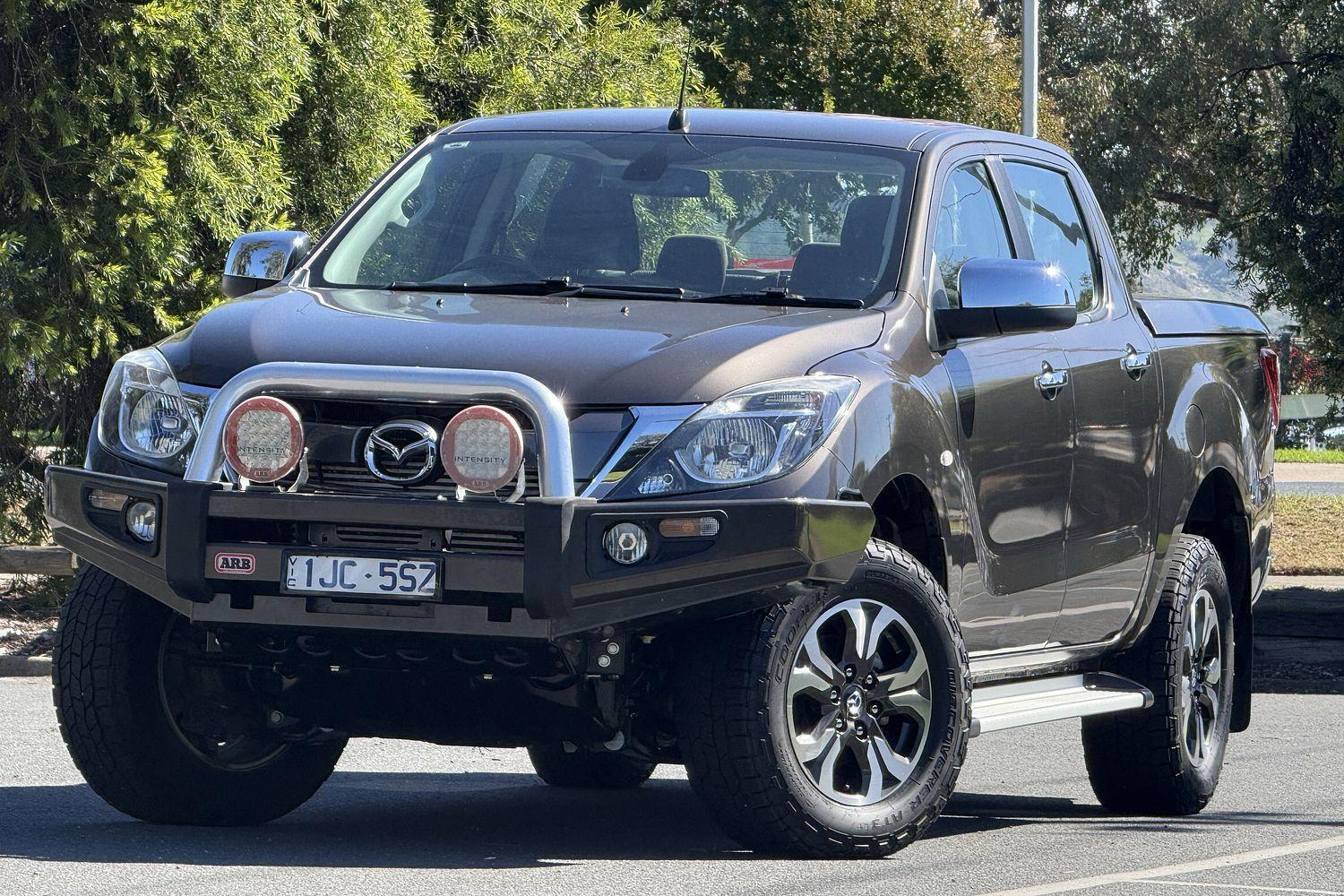 2017 Mazda BT-50 XTR in Amazon Grey